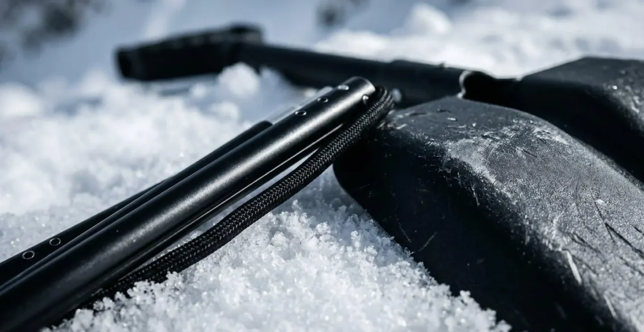Équipement de sécurité avalanche professionnel pour ski hors-piste de luxe